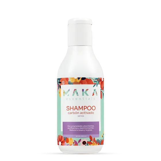 SHAMPOO MAKA CARBÓN ACTIVADO 16oz
