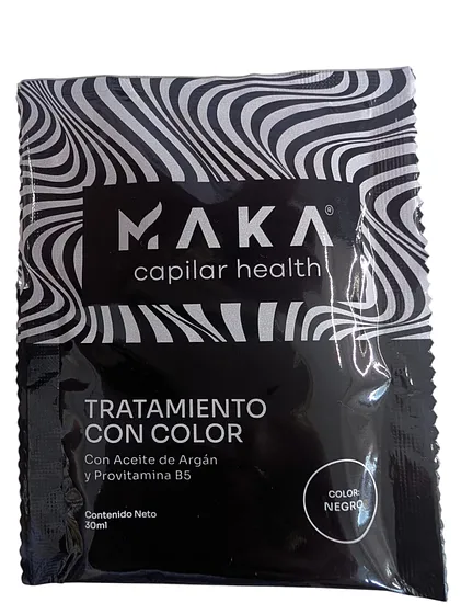 MAKA TRATAMIENTO COLOR NEGRO 30ml
