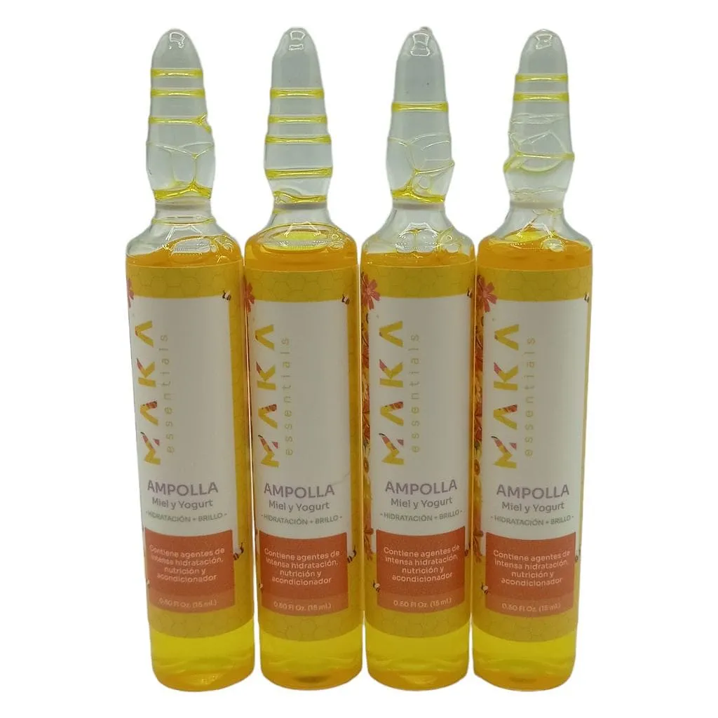 AMPOLLA MAKA MIEL YOGURT 15ML 4PAC