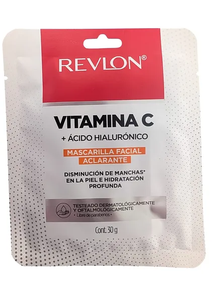 REVLON MASCARILLA FACIAL VIT C +ACIDO HIALURONICO 1UND