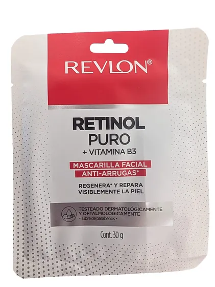 REVLON MASCARILLA FACIAL RETINOL PURO + VIT B3 1UND
