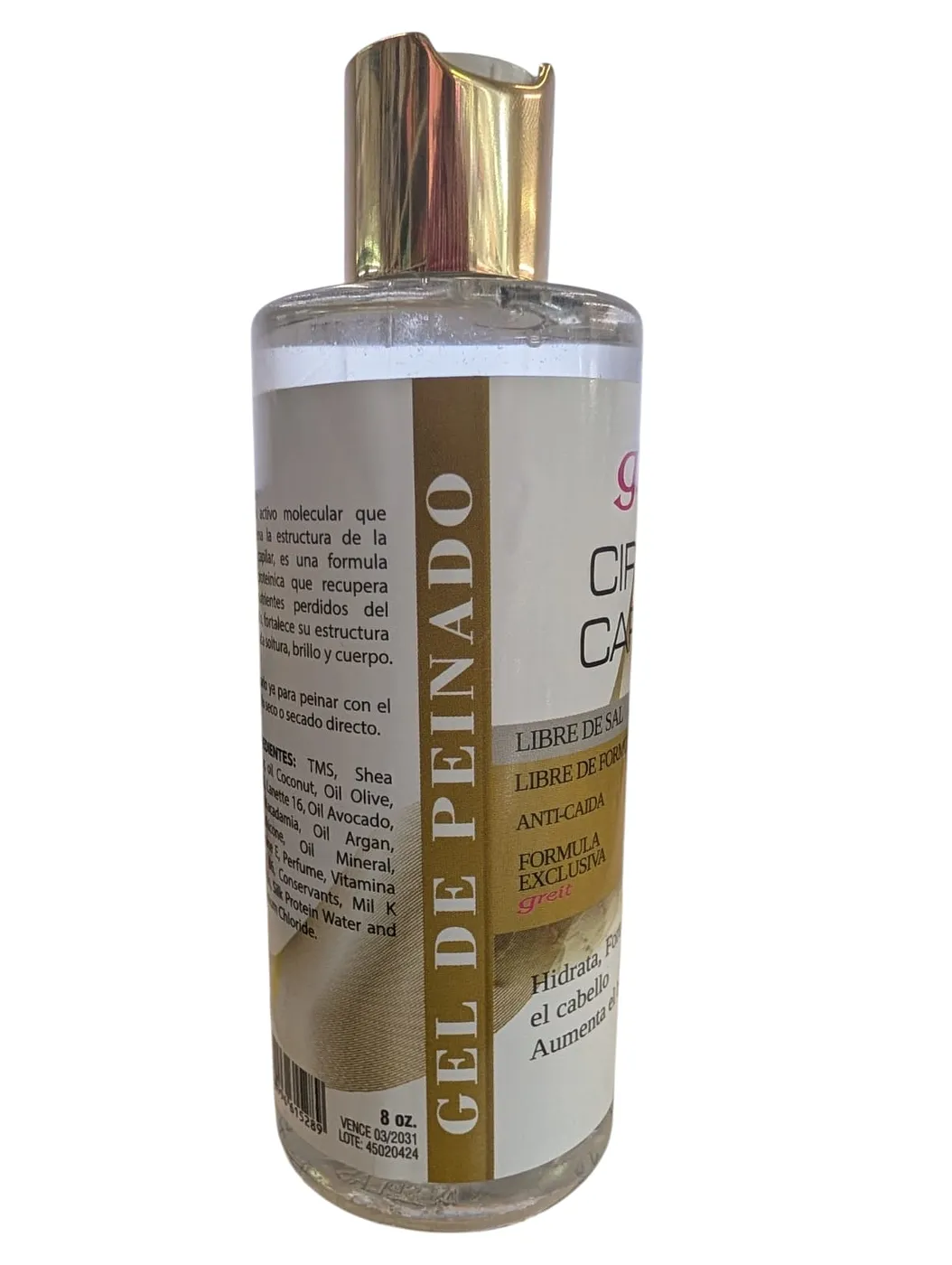 CIRUGIA CAPILAR GEL PEINADO GREIT 8 OZ