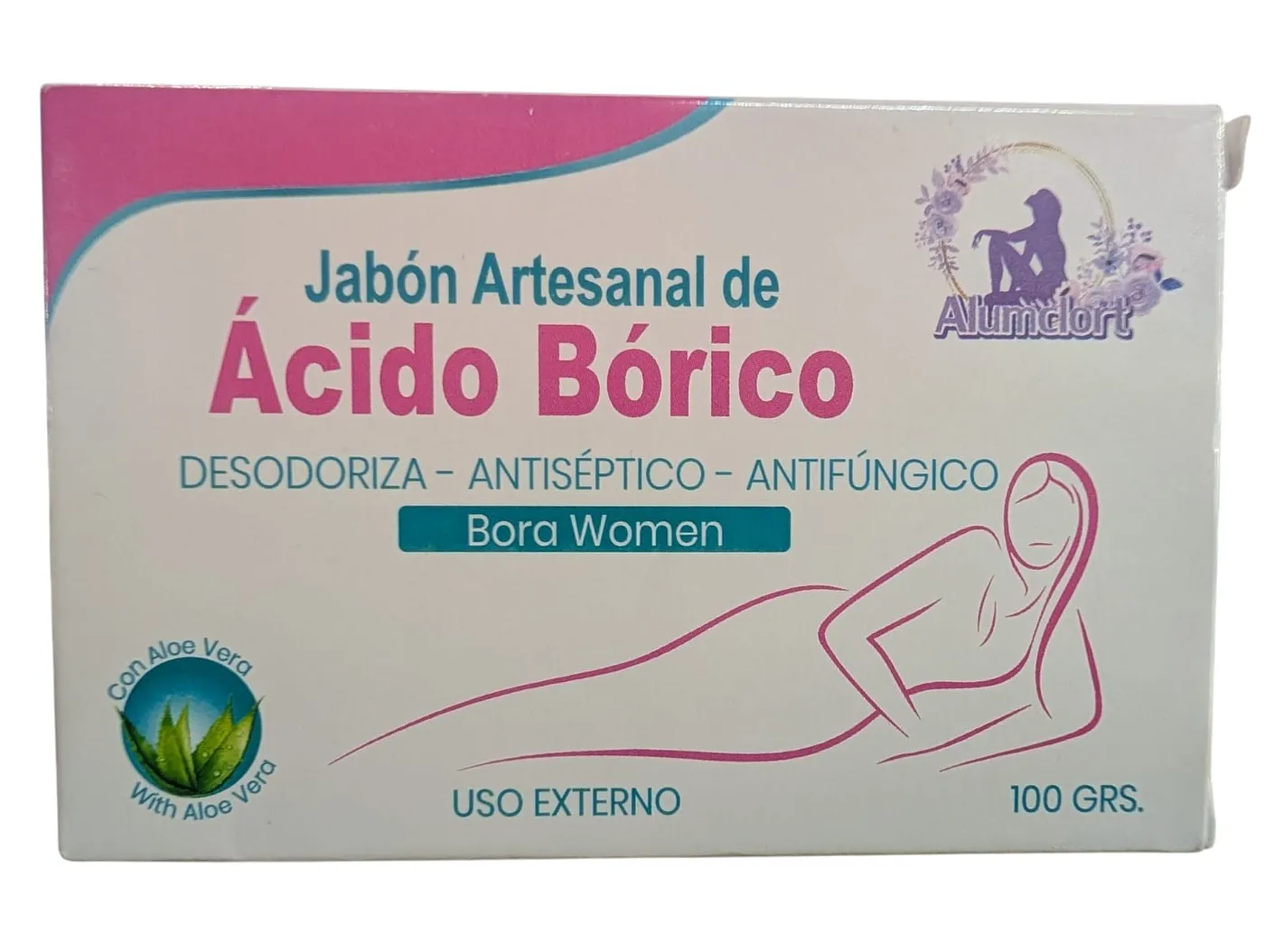 JABON ACIDO BORICO ALUMCLORT 100G