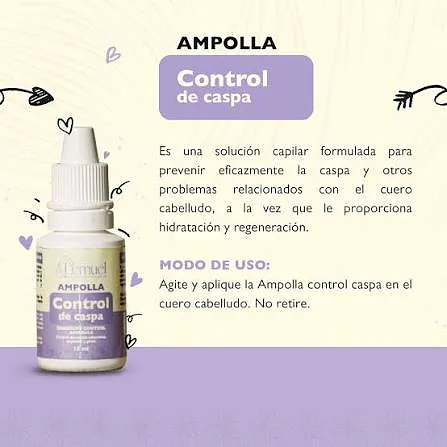 LEMUEL AMPOLLA CONTROL CASPA 15ML