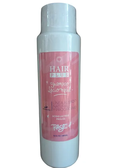 HAIR PLUS SHAMPOO LACIO REAL 16oz