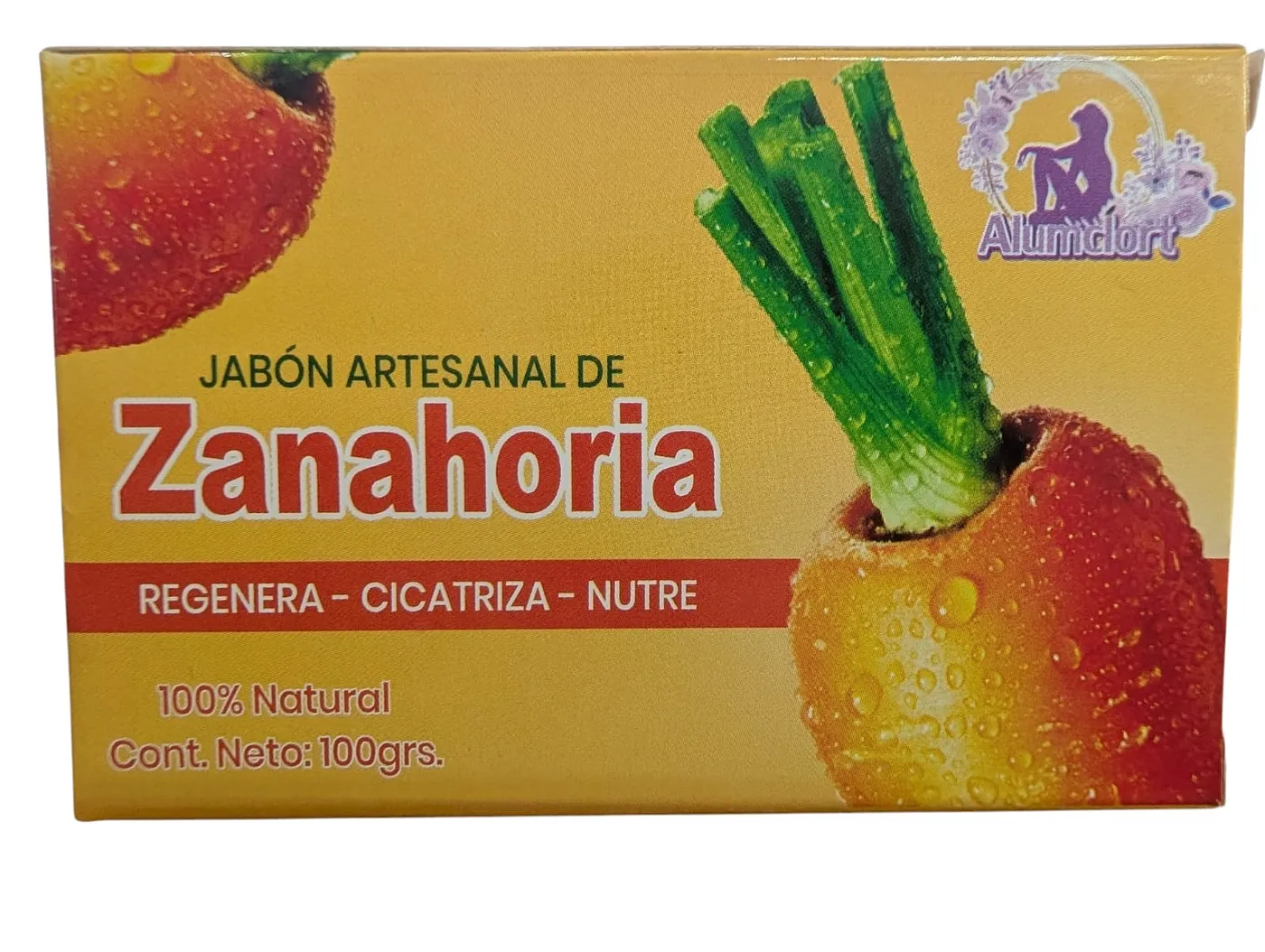 JAB ZANAHORIA ALUMCLORT 100G
