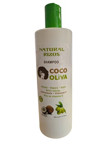 NATURAL RIZOS SHAMPOO COCO OLIVA RAZBA 17 OZ