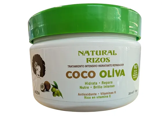 NATURAL RIZOS TRATAMIENTO COCO OLIVA RAZBA 8 OZ