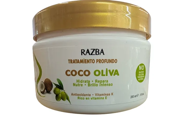 RAZBA TRATAMIENTO PROFUNDO COCO OLIVA 8 OZ