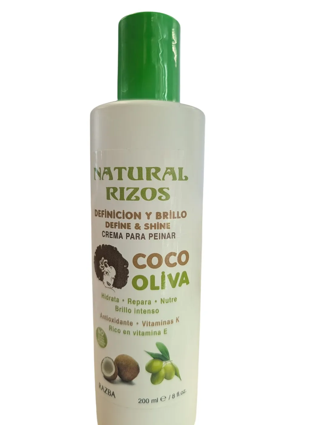 RAZBA NATURAL RIZOS DEFINICION BRILLO 8 OZ