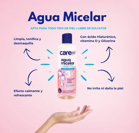 AGUA MICELAR CAREKEY 8 OZ