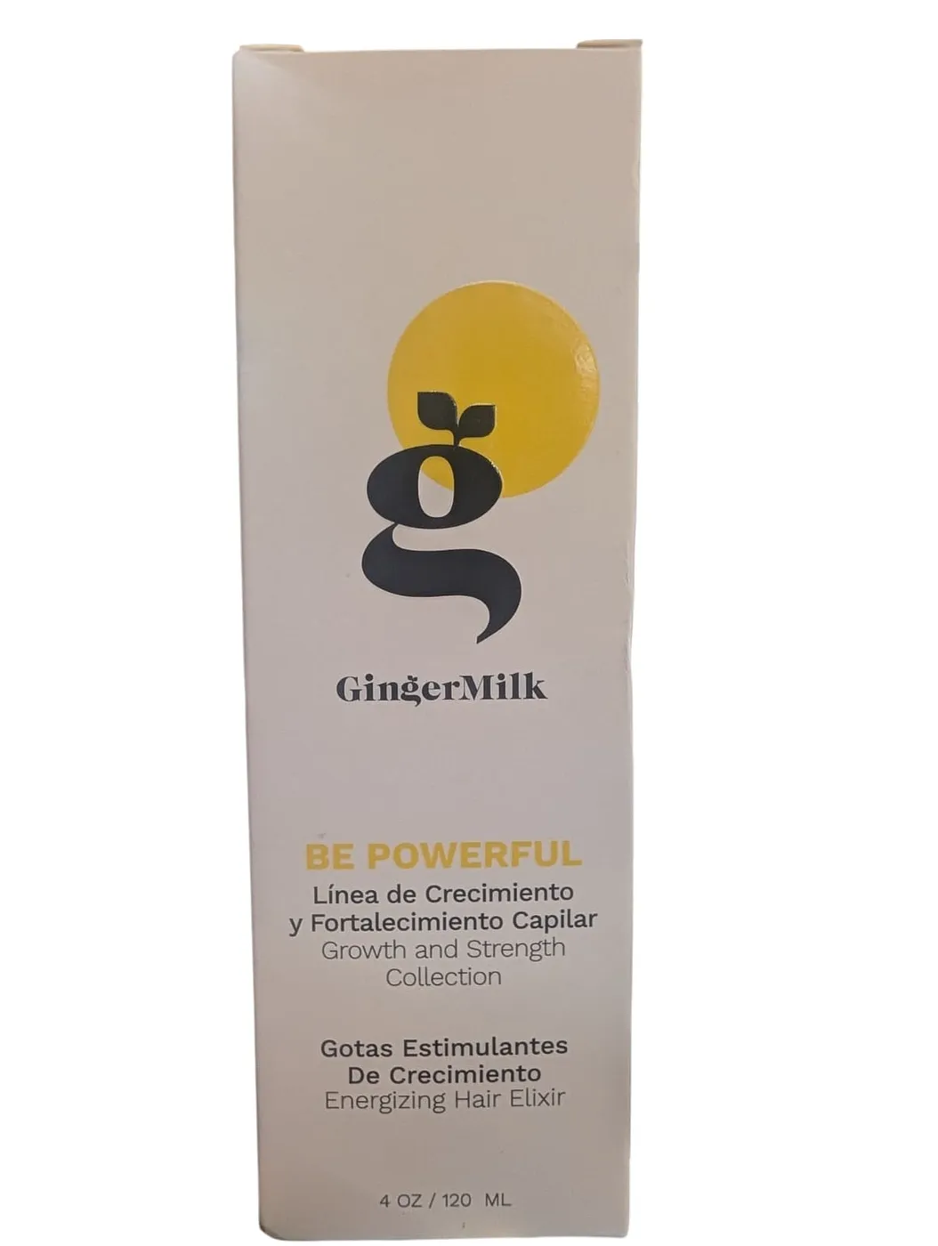 GINGER MILK GOTERO BE POWERFUL  4 oz