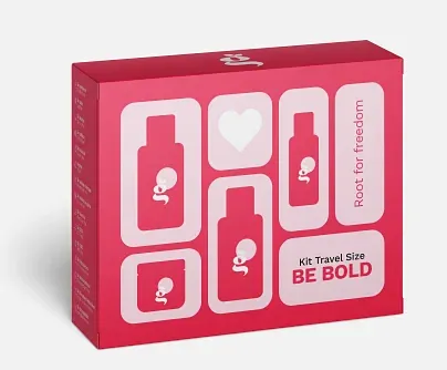 GINGER MILK TRAVEL KIT BE BOLD