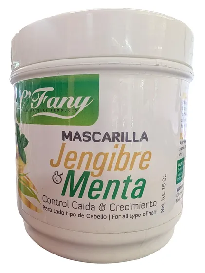 L'FANNY JENGIBRE & MENTA MASCARILLA 16 OZ
