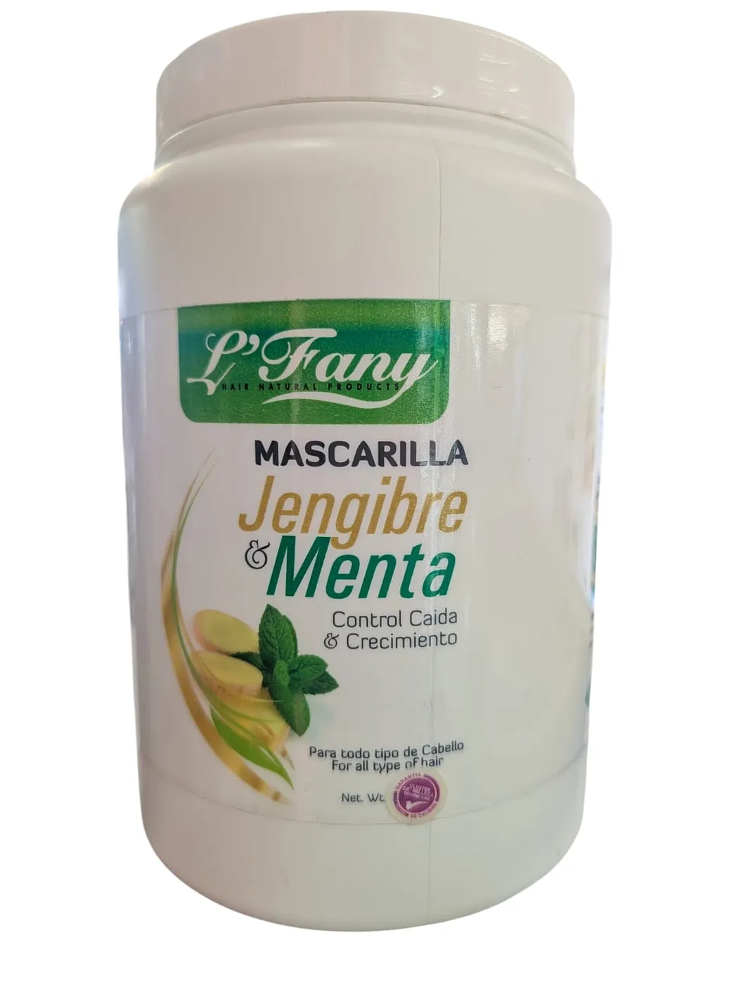 L'FANNY JENGIBRE & MENTA MASCARILLA 64 OZ