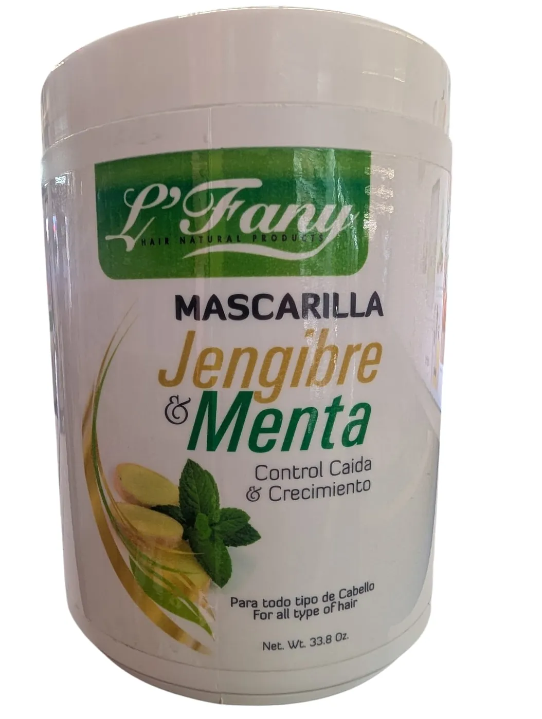 L'FANNY JENGIBRE & MENTA MASCARILLA 33.8 OZ