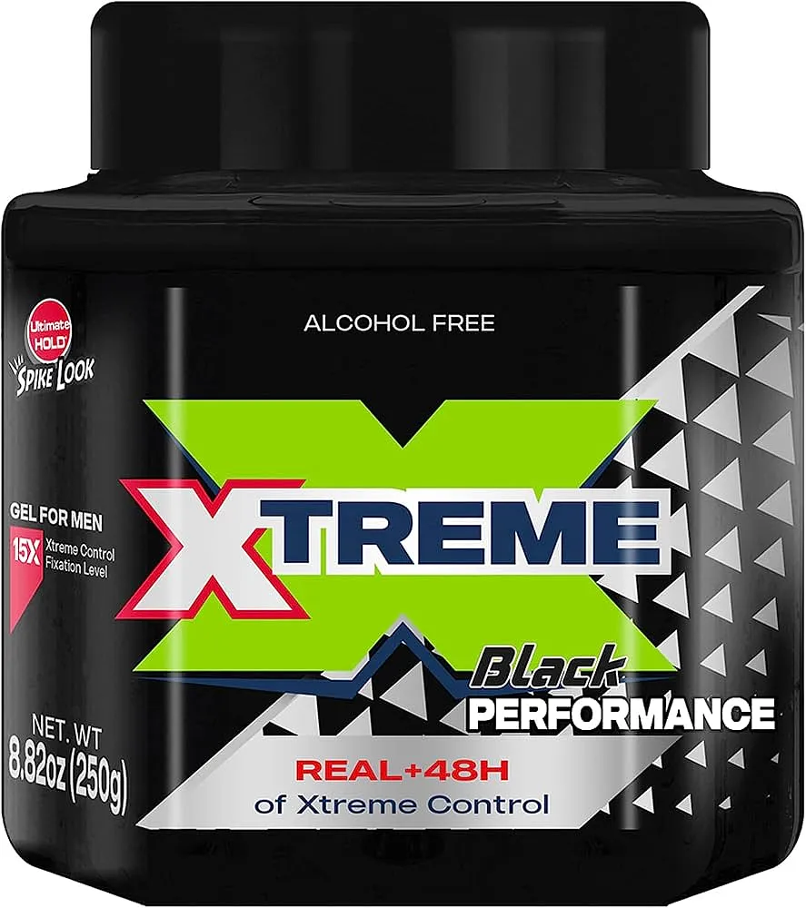 XTREME GEL BLACK PERFORMANCE 8.8 OZ 