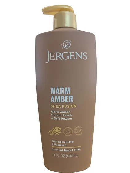 JERGENS LOCOCION SHEA FUSION AMBER 14oz