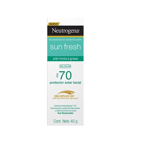 NEUTROGENA PROTECTOR FACIAL SIN COLOR FPS 70 40G