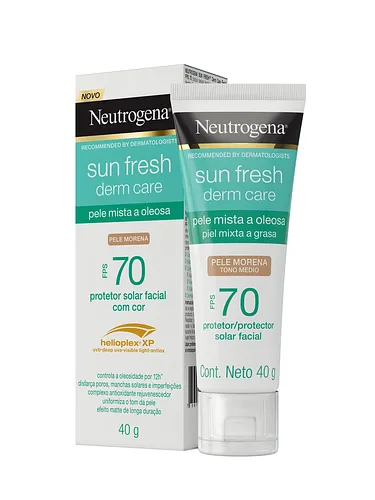 NEUTROGENA PROTECTOR FACILA TONO MEDIO FPS 70 40G