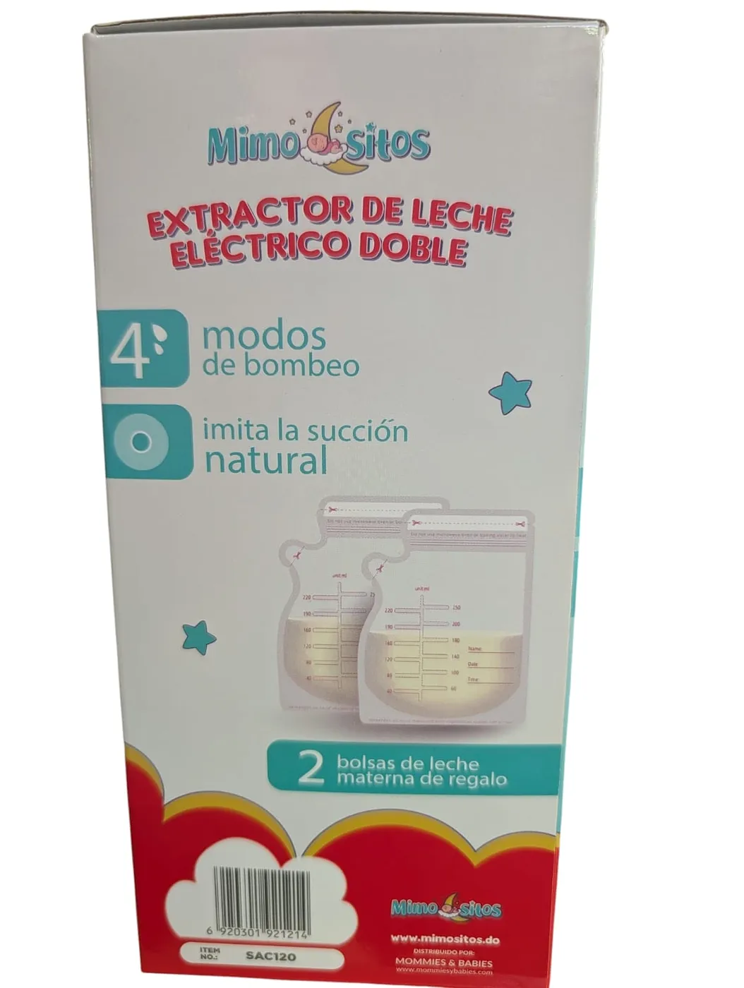 DOBLE EXTRACTOR LECHE MIMOSITOS