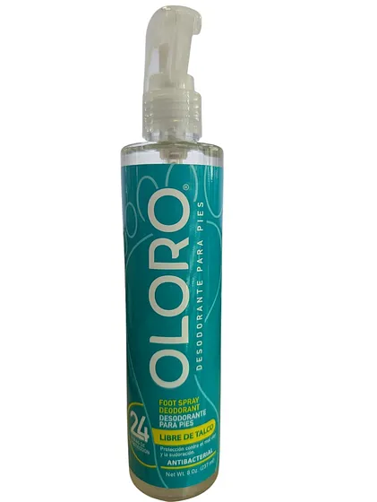 OLORO DESODORANTE  PIES 8 OZ