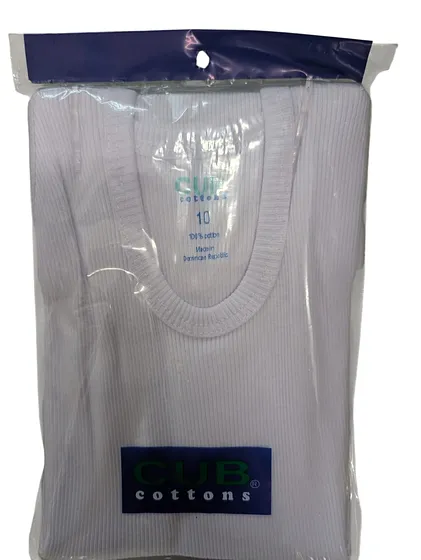 CAMISILLA CUB COTTONS BLANCO #10