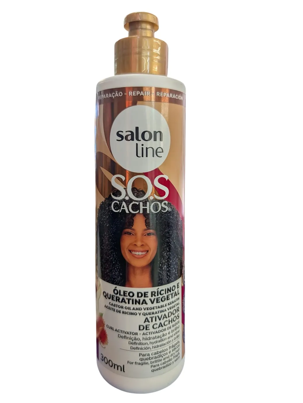 SOS RICINO KERATINA ACTIVADOR 300ML 