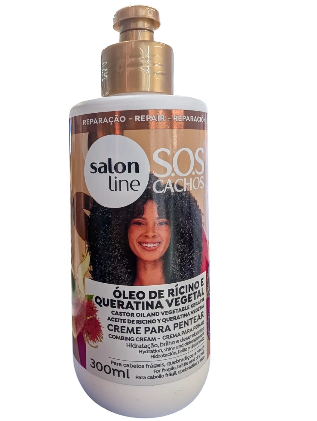 SOS RECINO KERATINA CREMA PEINAR 300ML