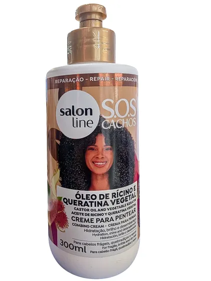 SOS RECINO KERATINA CREMA PEINAR 300ML