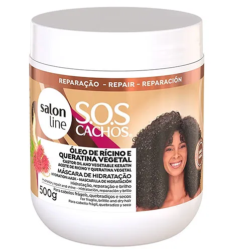 SOS RECINO KERATINA MASCARA 500ML