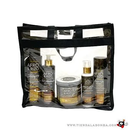 BOLSO 5 PRODUCTOS AFRO & RIZO 16 OZ