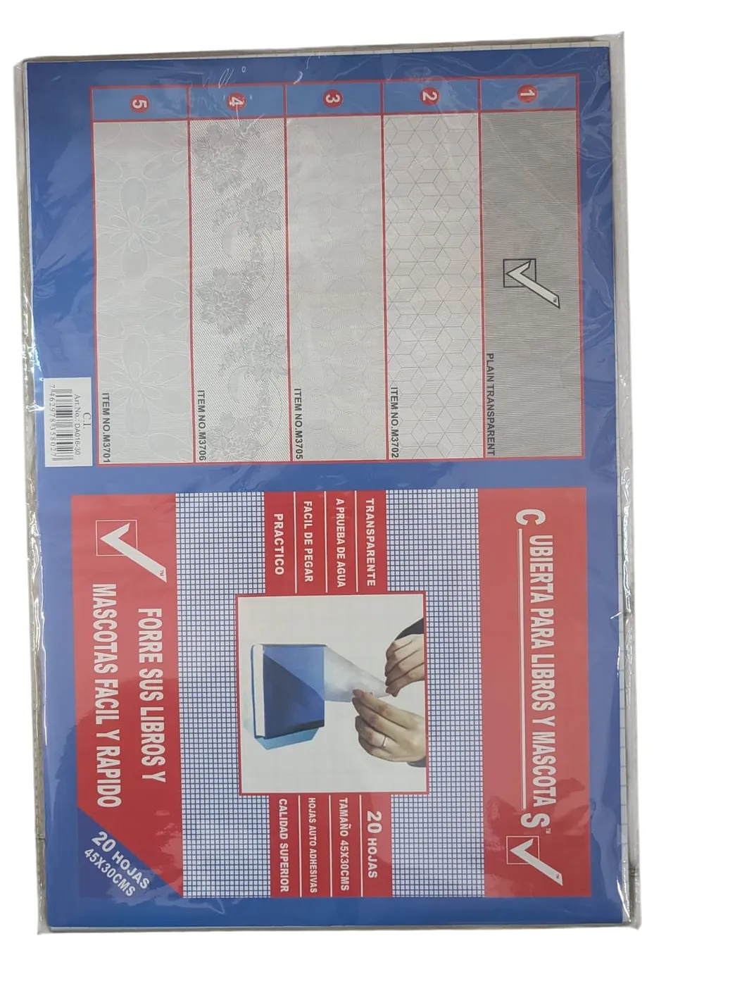 PAPEL ADHESIVO DA-016-30 (20 HOJAS)