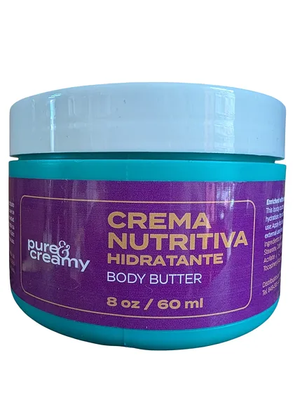 PURE & CREAMY CREMA HIDRATANTE 8oz