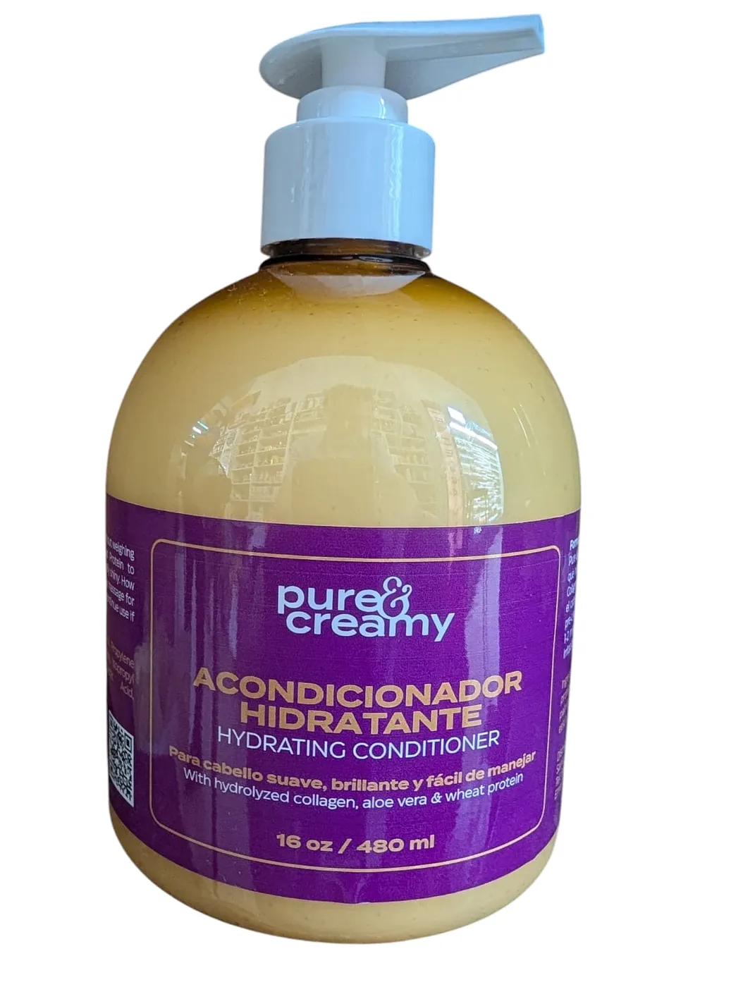 PURE & CREAMY ACONDIONADOR HIDRATANTE 16oz