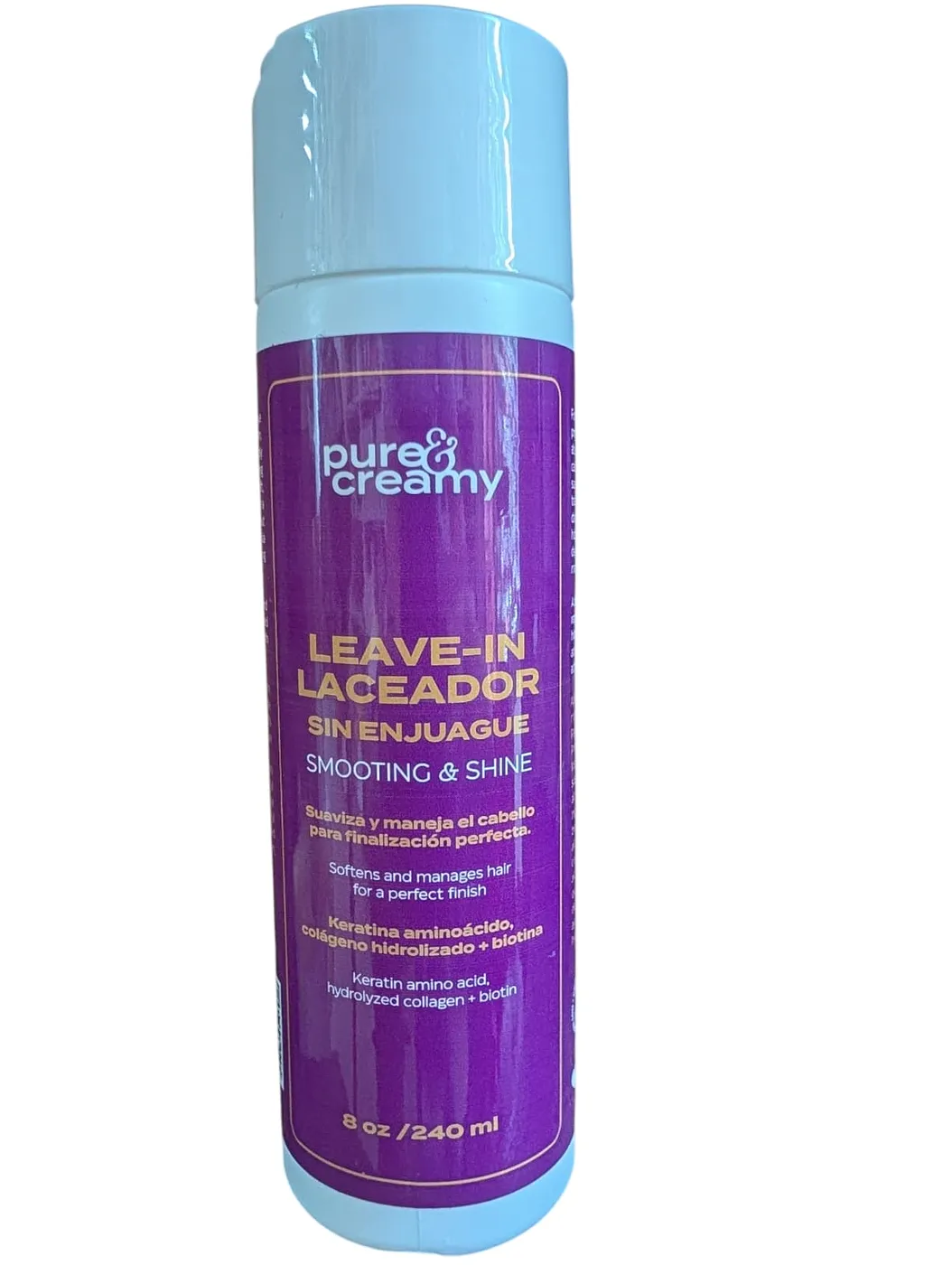 PURE & CREAMY LEAVE IN LACEADOR 8oz