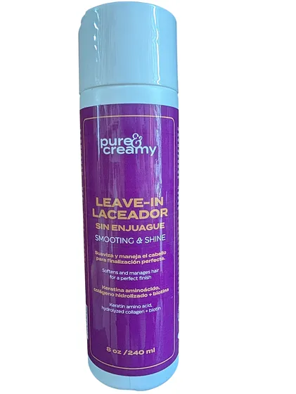 PURE & CREAMY LEAVE IN LACEADOR 8oz