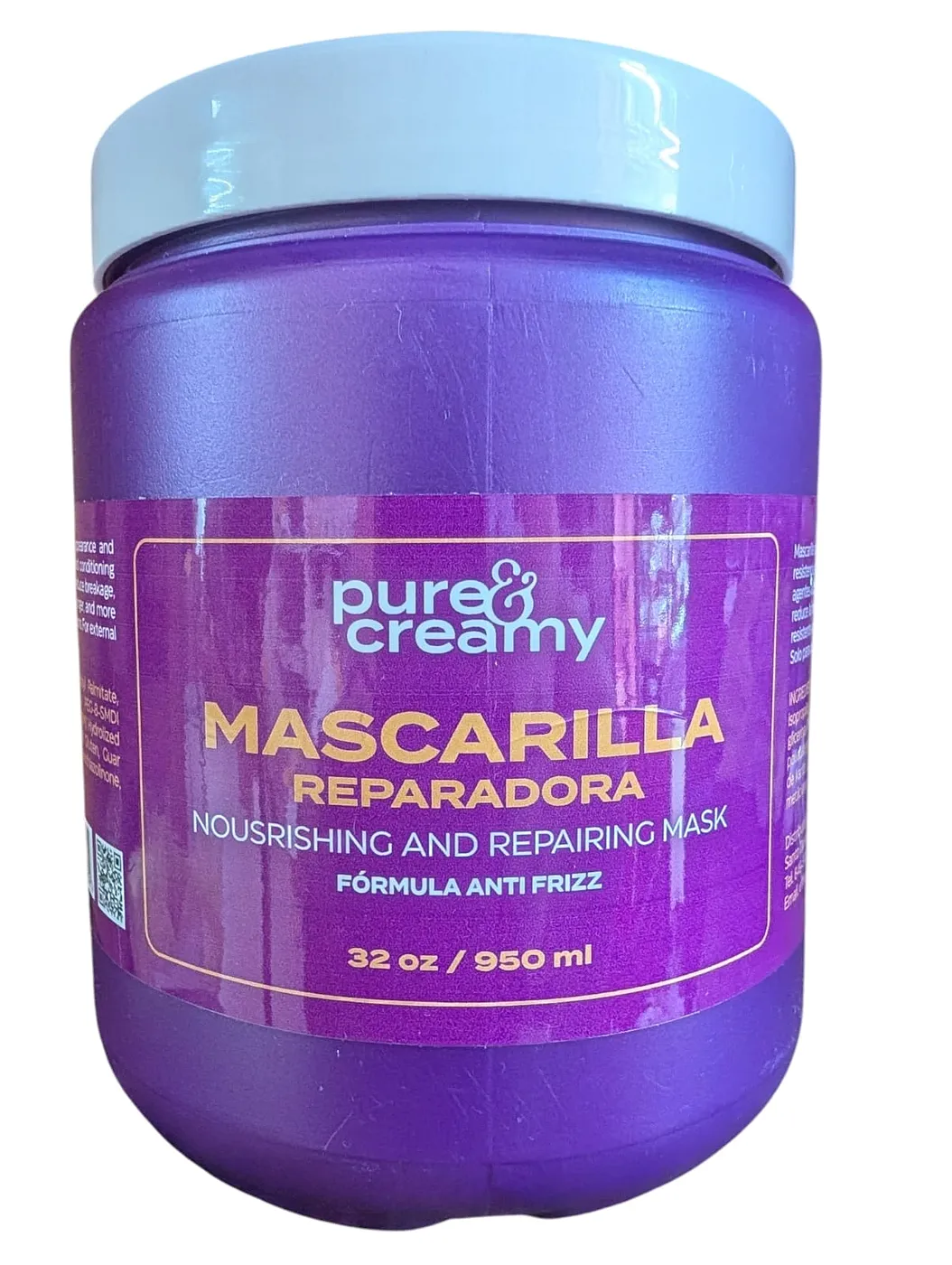 PURE & CREAMY MASCARILLA REPARADORA 32oz