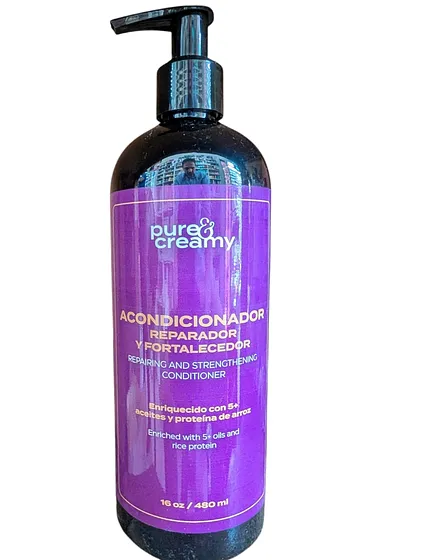 PURE & CREAMY ACONDICIONADOR REPARADOR 16oz