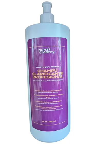 PURE & CREAMY SHAMPOO CLARIFICANTE PROFESIONAL 32oz