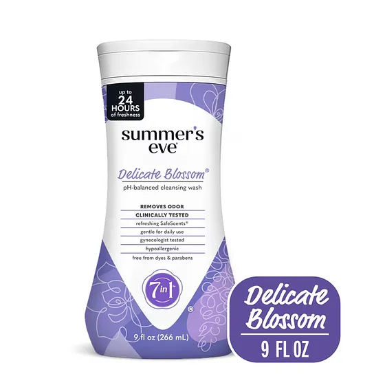 SUMMERS EVE WASH DELICATE BLOSOOM 9OZ