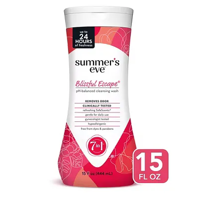 SUMMERS EVE WASH BLISSFUL ESCAPE 15 OZ