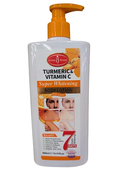 TURMERIC WHITENING BODY LOTION 16.9oz
