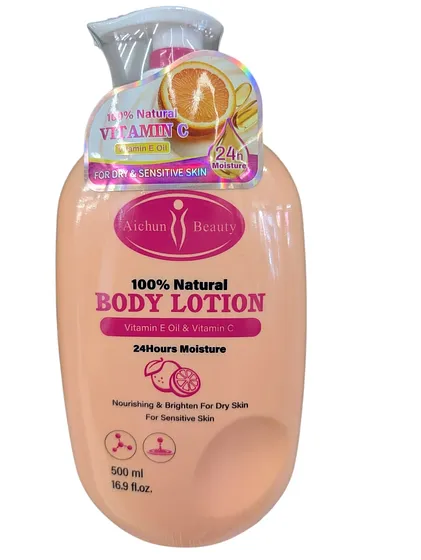 AICHUN BODY LOTION VIT E VIT C 16.9oz