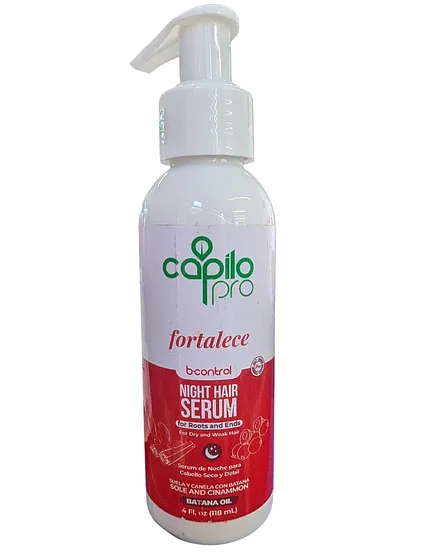 CAPILO B-CONTROL NIGHT HAIR SERUM 4oz