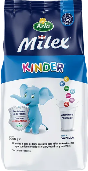 LECHE MILEX KINDER 2000GR