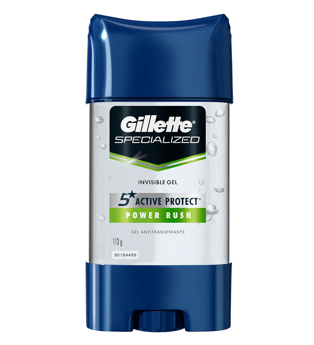 GILLETTE GEL POWER RUSH 113G