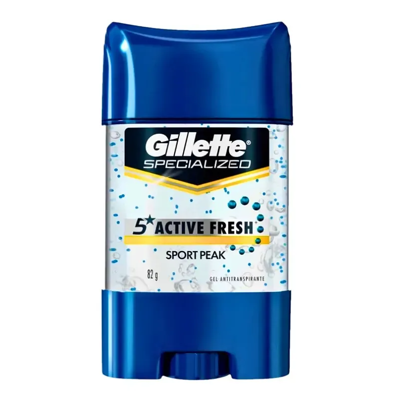 GILLETTE DEO CLEAR GEL SPORT BEADS 82G