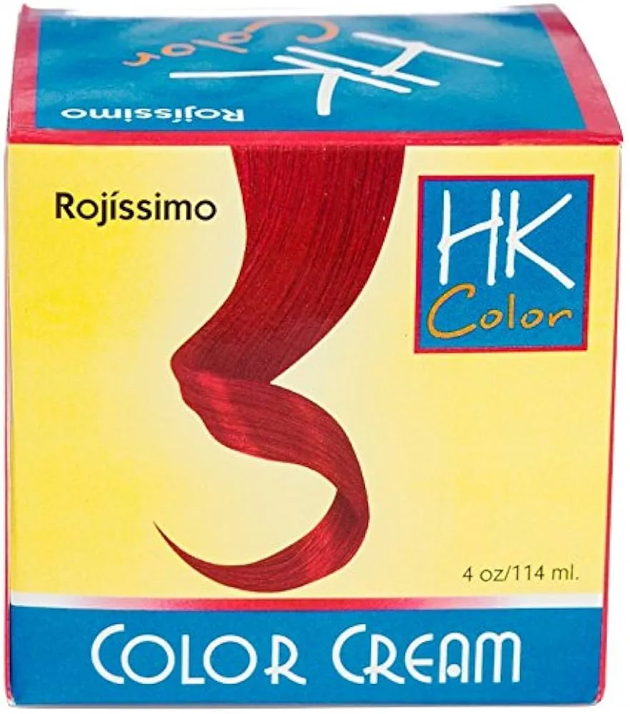 COLOR CREAM HK ROJISSIMO 4oz