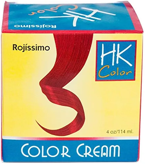 COLOR CREAM HK ROJISSIMO 4oz